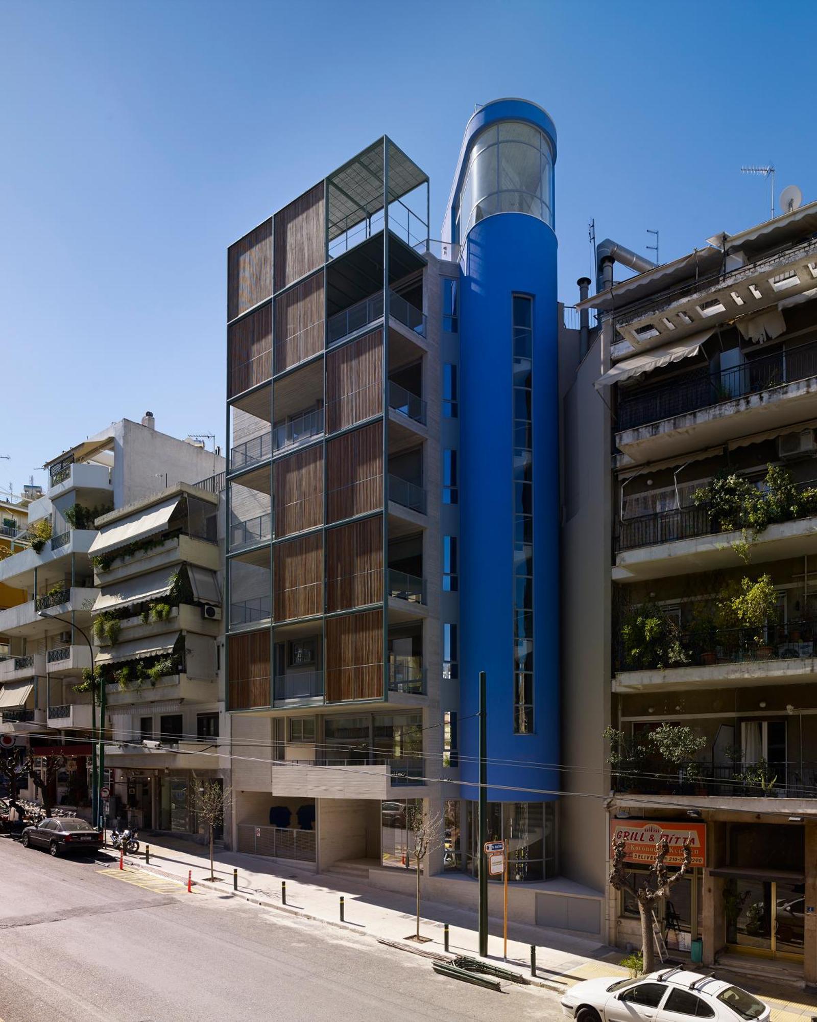 Апартаменты Athens Bluebuilding Экстерьер фото